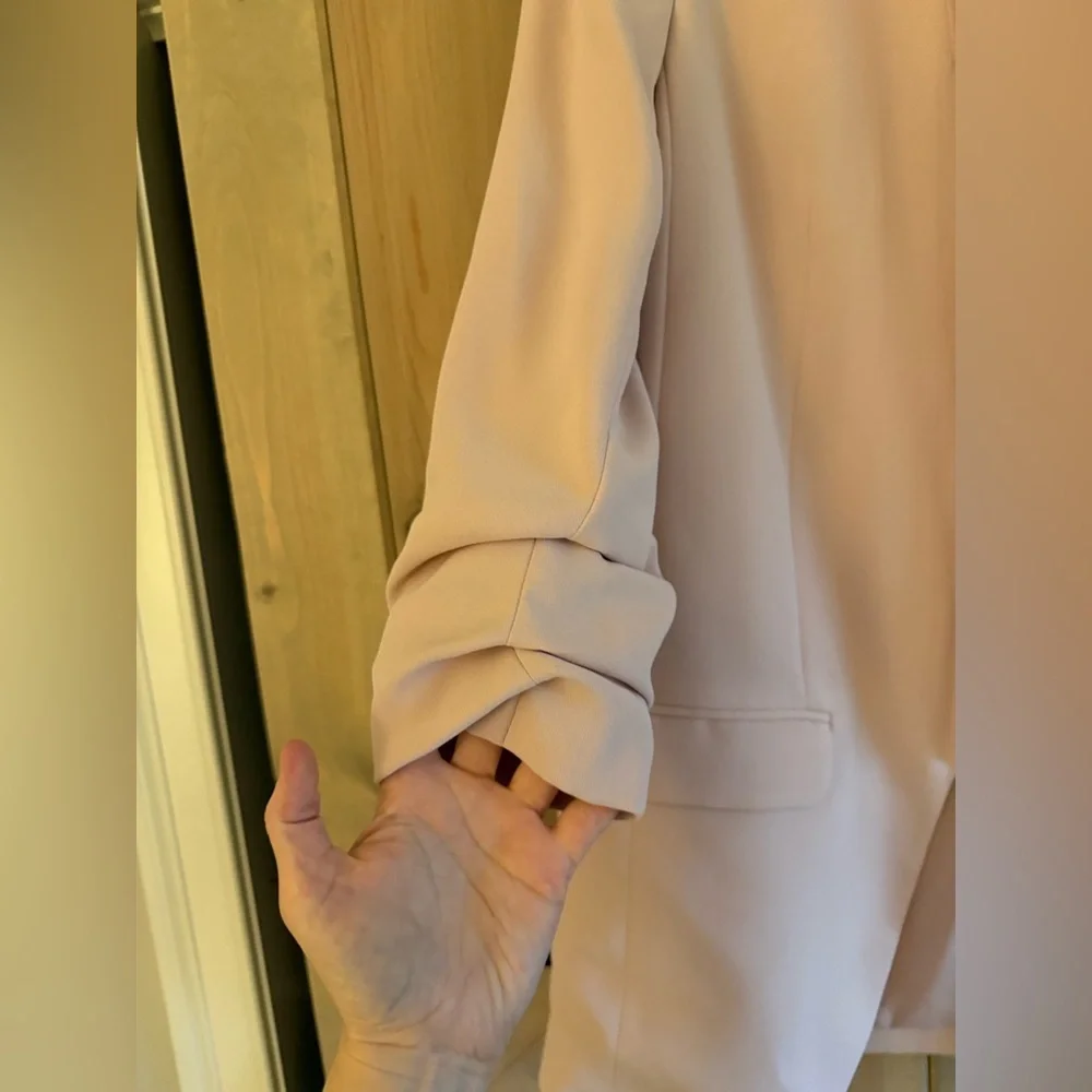 Express Light Pink Boyfriend Blazer - Picture 4 of 10